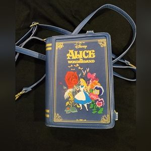 Loungefly Disney Alice in Wonderland, Crossbody handbag, Book